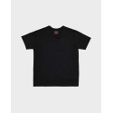 BLACKTOP FOUNDATION ΑΝΔΡΙΚΗ TEXTURED ΚΟΝΤΟΜΑΝΙΚΗ ΜΠΛΟΥΖΑ - K-DOT - ΜΑΥΡΟ