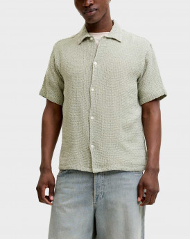 JACK & JONES ΑΝΔΡΙΚΟ ΚΟΝΤΟΜΑΝΙΚΟ ΠΟΥΚΑΜΙΣΟ - 12295288 - ΛΑΧΑΝΙ