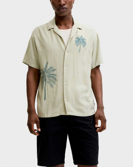 JACK & JONES ΑΝΔΡΙΚΟ ΚΟΝΤΟΜΑΝΙΚΟ ΠΟΥΚΑΜΙΣΟ - 12296413