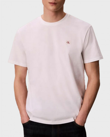 CALVIN KLEIN JEANS SS BADGE ΑΝΔΡΙΚΗ ΚΟΝΤΟΜΑΝΙΚΗ ΜΠΛΟΥΖΑ - LV04RC272G
