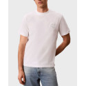CALVIN KLEIN JEANS 30S JERSEY EASY MONOGRAM ΑΝΔΡΙΚΗ ΚΟΝΤΟΜΑΝΙΚΗ ΜΠΛΟΥΖΑ - LV04RG220G - ΜΑΥΡΟ