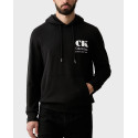 CALVIN KLEIN JEANS ΑΝΔΡΙΚΟ ΦΟΥΤΕΡ ΜΕ ΚΟΥΚΟΥΛΑ - LV04RG273G - ΜΑΥΡΟ