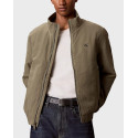 CALVIN KLEIN JEANS HARRINGTON PADDED NYLON ΑΝΔΡΙΚΟ ΜΠΟΥΦΑΝ PUFFER ΑΔΙΑΒΡΟΧΟ - LV04RG500G - ΛΑΔΙ