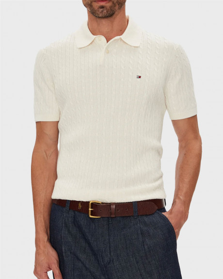 TOMMY HILFIGER ΑΝΔΡΙΚΗ ΚΟΝΤΟΜΑΝΙΚΗ ΜΠΛΟΥΖΑ ΠΟΛΟ - ΜW0MW40701