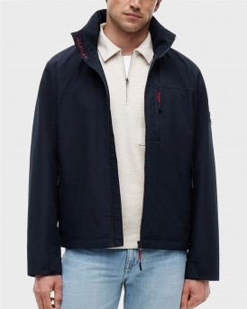 TOMMY HILFIGER LOGO COLLAR ΑΝΔΡΙΚΟ ΤΖΑΚΕΤ - MW0MW44299 - ΜΠΛΕ