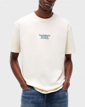 TOMMY HILFIGER RLX SAILBOAT SS TEE ΑΝΔΡΙΚΗ ΚΟΝΤΟΜΑΝΙΚΗ ΜΠΛΟΥΖΑ - DM0DM23184 - ΜΠΕΖ