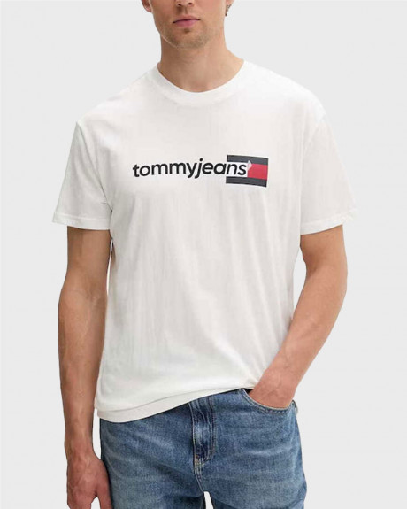 TOMMY HILFIGER ENTRY DNA TEE ΑΝΔΡΙΚΗ ΚΟΝΤΟΜΑΝΙΚΗ ΜΠΛΟΥΖΑ - DM0DM23406