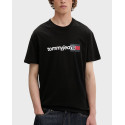 TOMMY HILFIGER ENTRY DNA TEE ΑΝΔΡΙΚΗ ΚΟΝΤΟΜΑΝΙΚΗ ΜΠΛΟΥΖΑ - DM0DM23406 - ΕΚΡΟΥ
