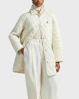 POLO RALPH LAUREN WOMEN'S QUILTED JACKET - 211971180001 - WHITE