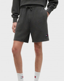 TOMMY HILFIGER WASHED WAFFLE KNIT ΑΝΔΡΙΚΗ ΒΕΡΜΟΥΔΑ - DM0DM23157 - ΜΑΥΡΟ