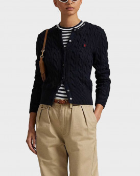 POLO RALPH LAUREN WOMEN'S KNIT CARDIGAN - 211971868008 - BLUE