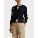 POLO RALPH LAUREN WOMEN'S KNIT CARDIGAN - 211971868008 - BLUE