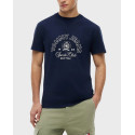 TOMMY HILFIGER CREST CLUB ΑΝΔΡΙΚΗ ΚΟΝΤΟΜΑΝΙΚΗ ΜΠΛΟΥΖΑ - DM0DM23176 - ΕΚΡΟΥ