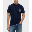 TOMMY HILFIGER TJM REG SIGN FLAG ΑΝΔΡΙΚΗ ΚΟΝΤΟΜΑΝΙΚΗ ΜΠΛΟΥΖΑ - DM0DM23177 - ΕΚΡΟΥ