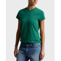 POLO RALPH LAUREN WOMEN'S SHORT SLEEVE T-SHIRT - 211Β14605027 - GREEN