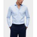 TOMMY HILFIGER SMART CASUAL TH FLEX ΑΝΔΡΙΚΟ ΠΟΥΚΑΜΙΣΟ - ΜW0MW42779 - ΣΙΕΛ