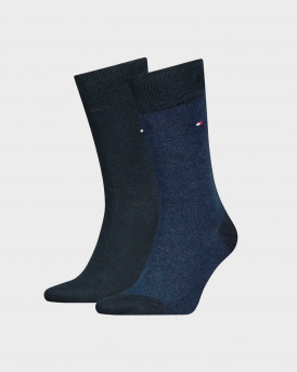 TOMMY HILFIGER ΑΝΔΡΙΚΕΣ ΚΑΛΤΣΕΣ ΣΕΤ 2 ΤΧ. - 701226104 - ΜΠΛΕ