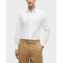 TOMMY HILFIGER ΑΝΔΡΙΚΟ ΠΟΥΚΑΜΙΣΟ - MW0MW41059 - ΑΣΠΡΟ