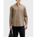 JACK & JONES BLEND BAND ΑΝΔΡΙΚΟ ΛΙΝΟ ΠΟΥΚΑΜΙΣΟ - 12289184 - ΕΚΡΟΥ