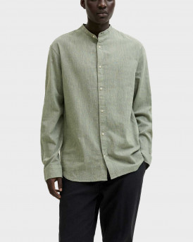 JACK & JONES BLEND BAND ΑΝΔΡΙΚΟ ΛΙΝΟ ΠΟΥΚΑΜΙΣΟ - 12289184 - ΦΥΣΤΙΚΙ