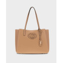 GUESS ISOLA WOMEN'S SHOPPER BAG - HWBG990523 - BLACK