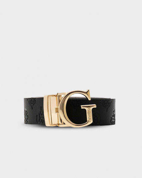 GUESS ELLA WOMEN'S BELT - BW7861P3430 - BLACK