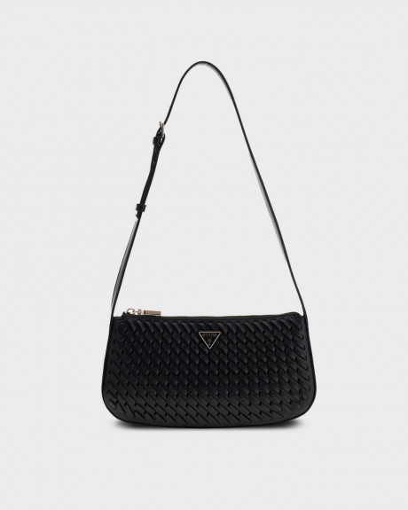 GUESS KORA WOMEN'S SHOULDER BAG - HWWG974817 - BLACK