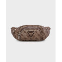 GUESS MAXINE WOMEN'S WAIST BAG - ΤWΗΒ921180 - DARK GREY