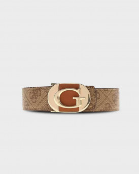 GUESS COLEEN WOMEN'S DOUBLE-SIDED BELT - ΒW9466P6330 - BEIGE