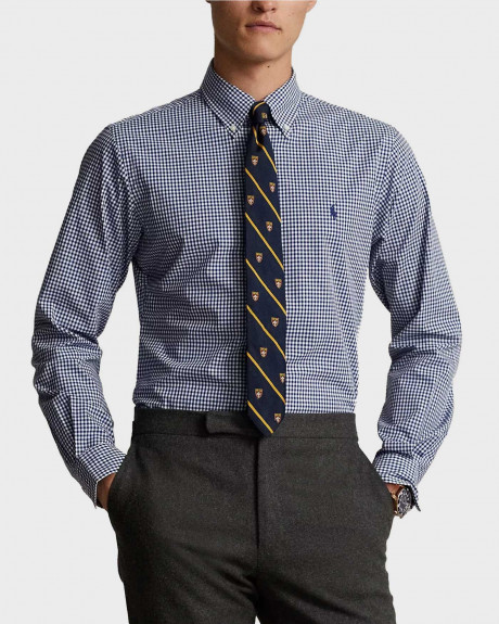 POLO RALPH LAUREN ΑΝΔΡΙΚΟ ΠΟΥΚΑΜΙΣΟ ΚΑΡΟ ΚΑΝΟΝΙΚΗ ΓΡΑΜΜΗ - 710929347001