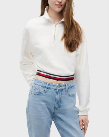 TOMMY JEANS BOXY ΓΥΝΑΙΚΕΊΟ CROPPED ΦΟΥΤΕΡ - DW0DW23144