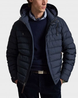 POLO RALPH LAUREN ΑΝΔΡΙΚΟ ΚΑΠΙΤΟΝΕ ΜΠΟΥΦΑΝ - 710Β15444001 - ΜΠΛΕ