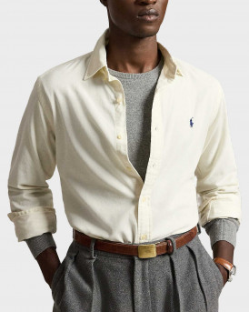POLO RALPH LAUREN ΑΝΔΡΙΚΟ ΠΟΥΚΑΜΙΣΟ - 710853123509 - ΕΚΡΟΥ