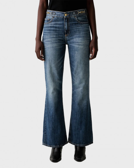 TOMMY HILFIGER CAM MID RW FLARE ΓΥΝΑΙΚΕΙΟ ΠΑΝΤΕΛΟΝΙ ΤΖΙΝ - WW0WW49963