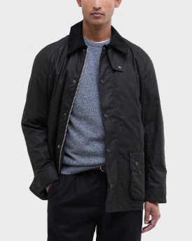 BARBOUR ASHBY ΑΝΔΡΙΚΟ ΚΕΡΩΜΕΝΟ ΜΠΟΥΦΑΝ - MWX0339 - ΜΑΥΡΟ