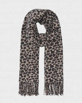 ONLY ONLJOSEPHINE ANIMAL PRINT ΓΥΝΑΙΚΕΙΟ ΚΑΣΚΟΛ -  15376280 - ΜΠΕΖ