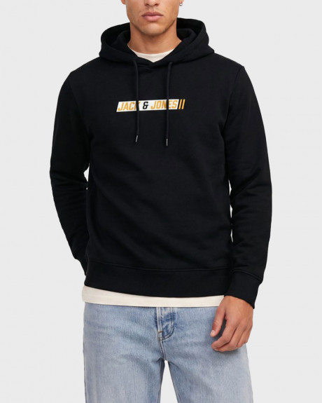 JACK & JONES JJMUNK ΑΝΔΡΙΚΟ ΦΟΥΤΕΡ ΜΕ ΚΟΥΚΟΥΛΑ ΚΑΙ ΣΤΑΜΠΑ - 12298432