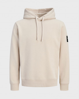 JACK & JONES JJCLEVELAND ΑΝΔΡΙΚΟ ΦΟΥΤΕΡ ΜΕ ΚΟΥΚΟΥΛΑ - 12298441 - ΜΠΕΖ