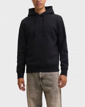JACK & JONES JJCLEVELAND MEN'S HOODIE - 12298441 - BLACK