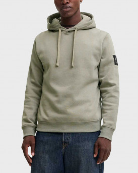 JACK & JONES JJCLEVELAND ΑΝΔΡΙΚΟ ΦΟΥΤΕΡ ΜΕ ΚΟΥΚΟΥΛΑ - 12298441 - ΠΡΑΣΙΝΟ