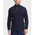 BLEND BHBADAL ΑΝΔΡΙΚΟ HALF ZIP-UP ΠΟΥΛΌΒΕΡ - 20720827 - ΜΠΛΕ