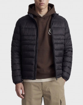 JACK & JONES JJEKINGSLEY ΑΝΔΡΙΚΟ ΚΑΠΙΤΟΝΕ LIGHT PUFFER ΜΠΟΥΦΑΝ - 12298868 - ΜΑΥΡΟ