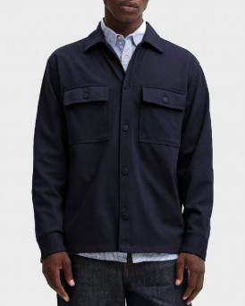 JACK & JONES JJEWILLIAM MEN'S OVERSHIRT - 12306252 - BLUE