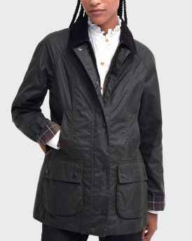 BARBOUR BEADNELL WAX CLASSIC ΓΥΝΑΙΚΕΙΟ ΜΠΟΥΦΑΝ - LWX0668 - ΛΑΔΙ