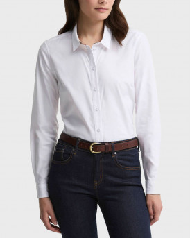 BARBOUR DERWENT ΓΥΝΑΙΚΕΙΟ ΜΑΚΡΥΜΑΝΙΚΟ ΠΟΥΚΑΜΙΣΟ - LSH1409 - ΑΣΠΡΟ