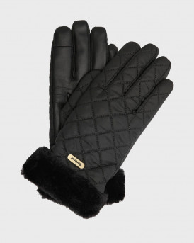 BARBOUR NORWOOD  ΓΥΝΑΙΚΕΙΑ ΚΑΠΙΤΟΝΕ ΓΑΝΤΙΑ - LGL0113 - ΜΑΥΡΟ