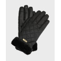 BARBOUR NORWOOD  ΓΥΝΑΙΚΕΙΑ ΚΑΠΙΤΟΝΕ ΓΑΝΤΙΑ - LGL0113 - ΜΑΥΡΟ