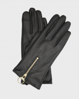 BARBOUR ARLENE ΓΥΝΑΙΚΕΙΑ ΔΕΡΜΑΤΙΝΑ ΓΑΝΤΙΑ - LGL0159 - ΜΑΥΡΟ