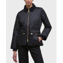 BARBOUR BEADNELL FITTED ΓΥΝΑΙΚΕΙΟ ΚΟΝΤΟ ΚΑΠΙΤΟΝΕ ΜΠΟΥΦΑΝ - LQU1765 - ΜΑΥΡΟ