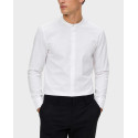 HUGO KALEB MEN'S MAO SHIRT - 50544949 - WHITE